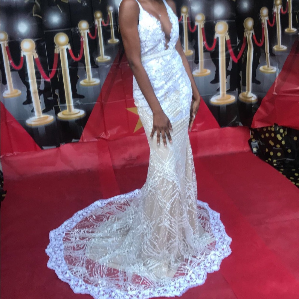 Custom made prom dress